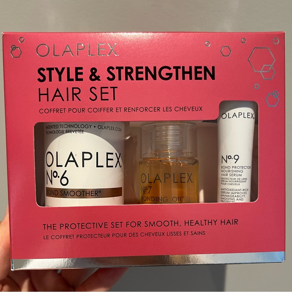 NWT Olaplex style and strengthen hair set